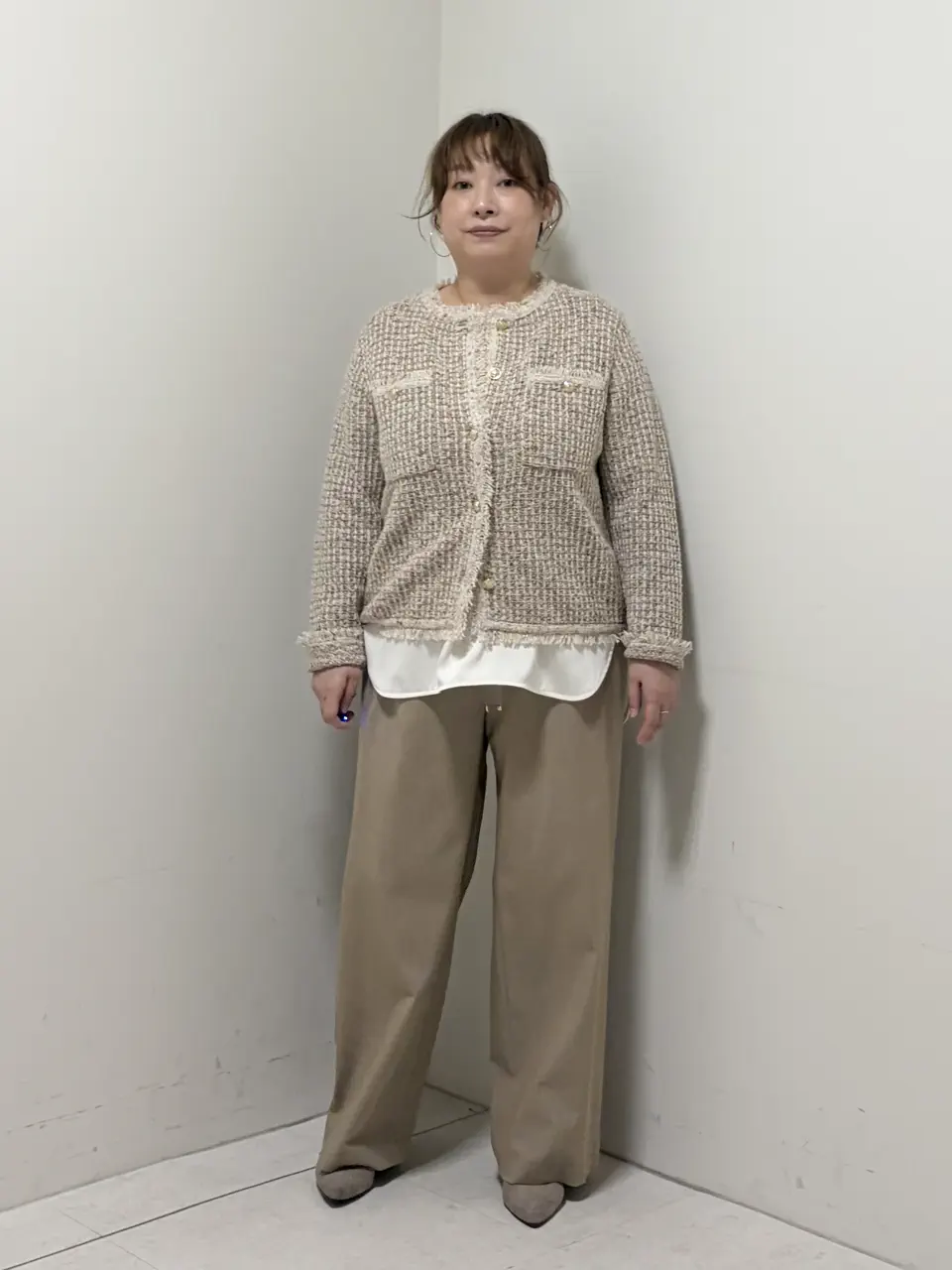  イイダ コーディネート画像