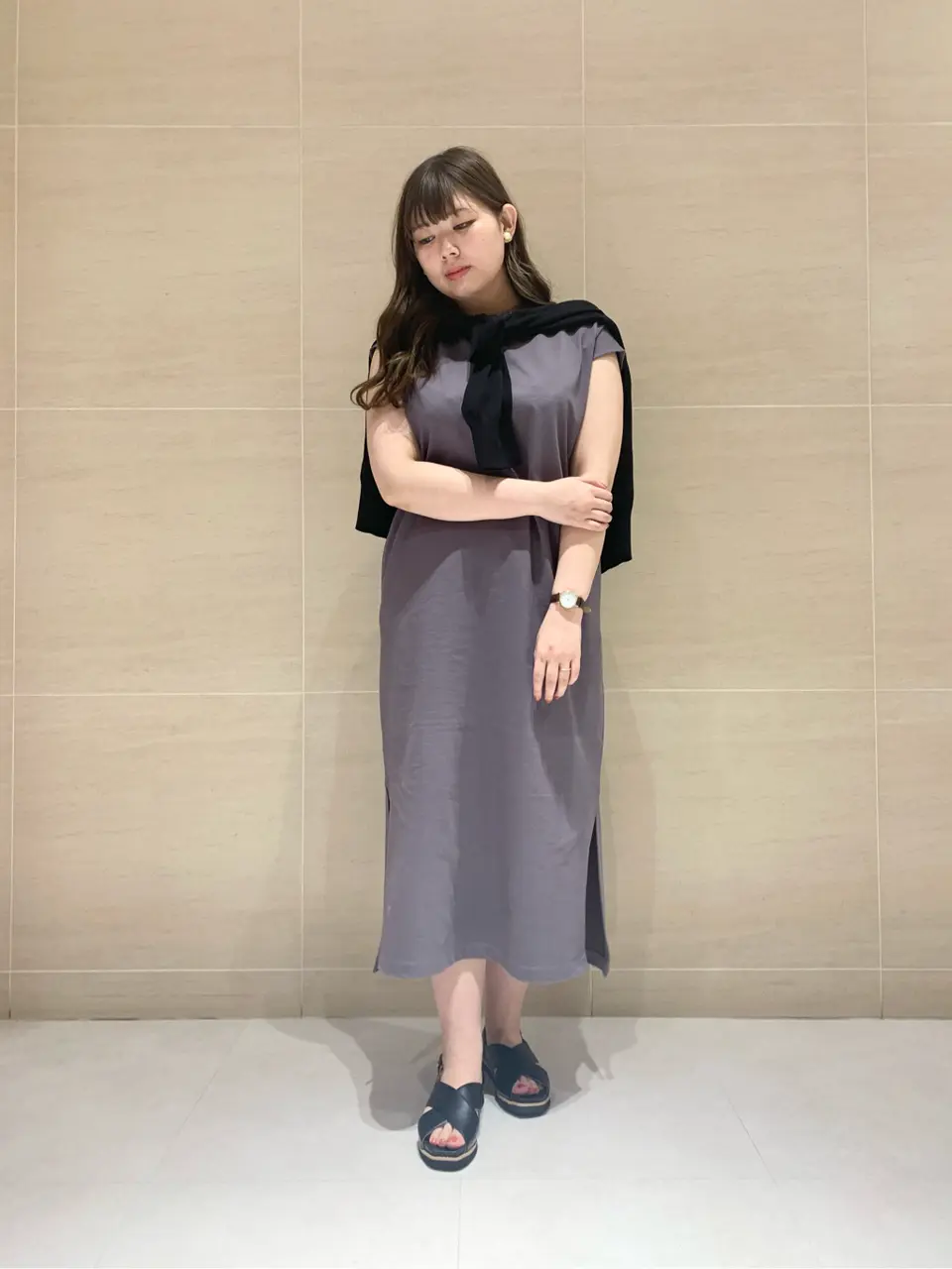  出口 コーディネート画像