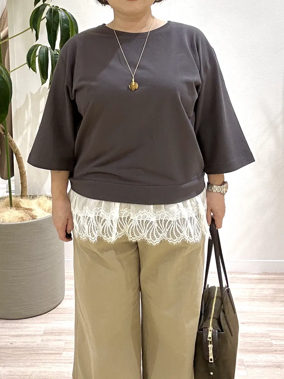 23区 L うめ子 コーディネート画像