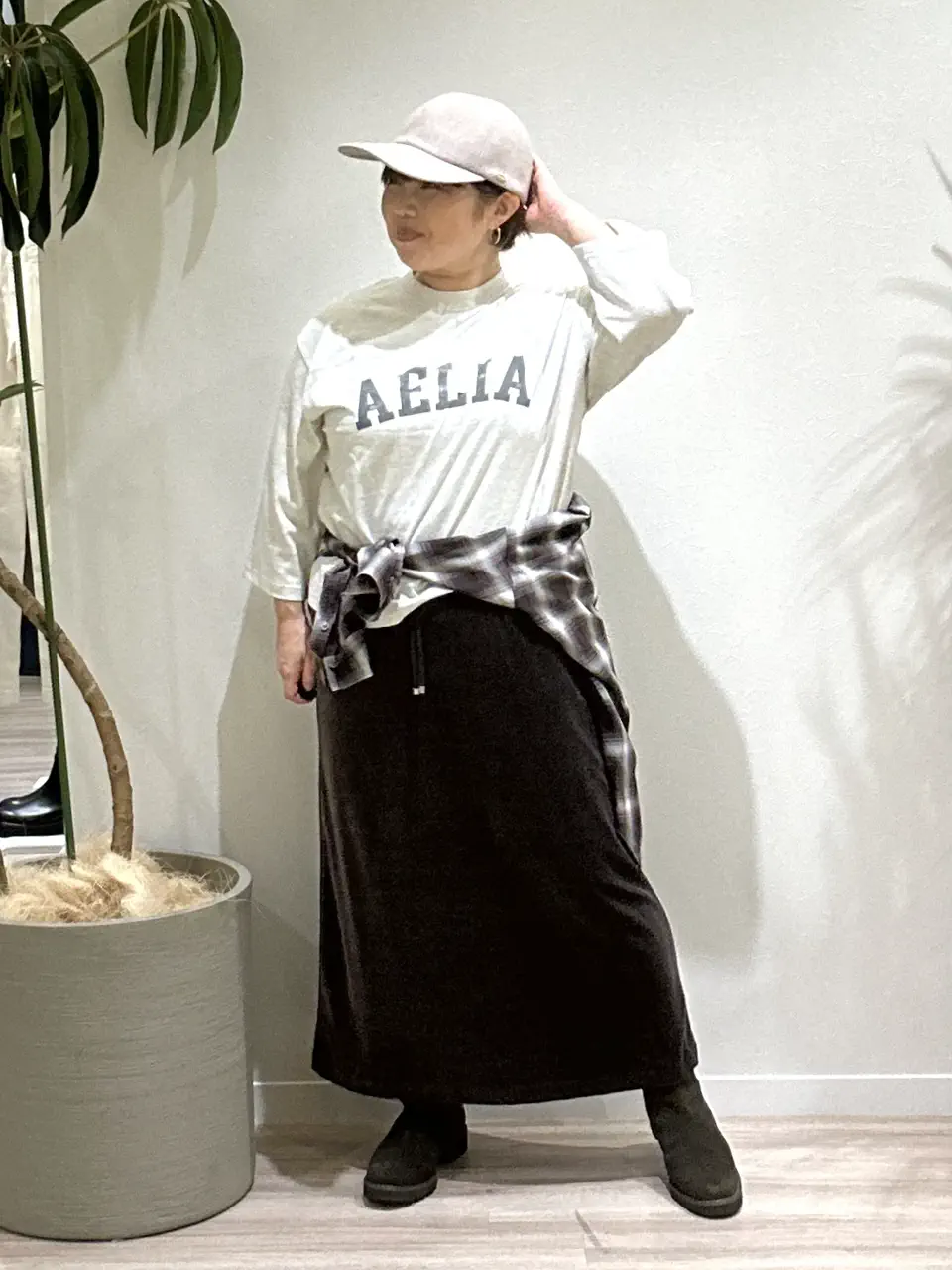 23区 L うめ子 コーディネート画像