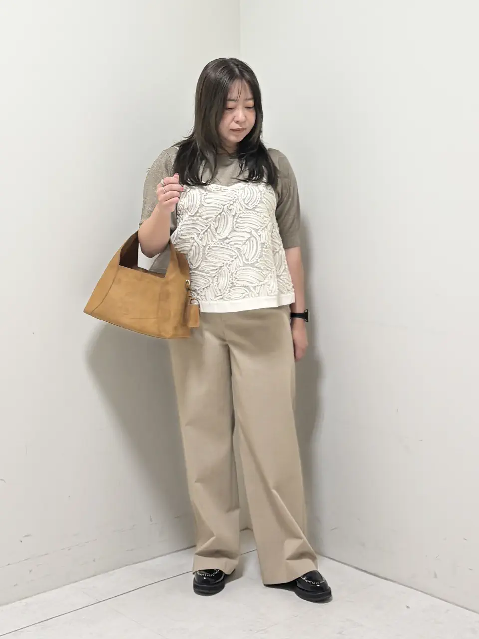  アベ コーディネート画像