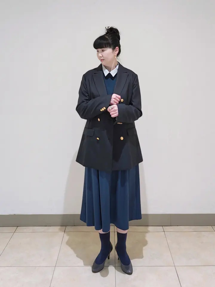 J.PRESS LADIES L スタッフ コーディネート画像
