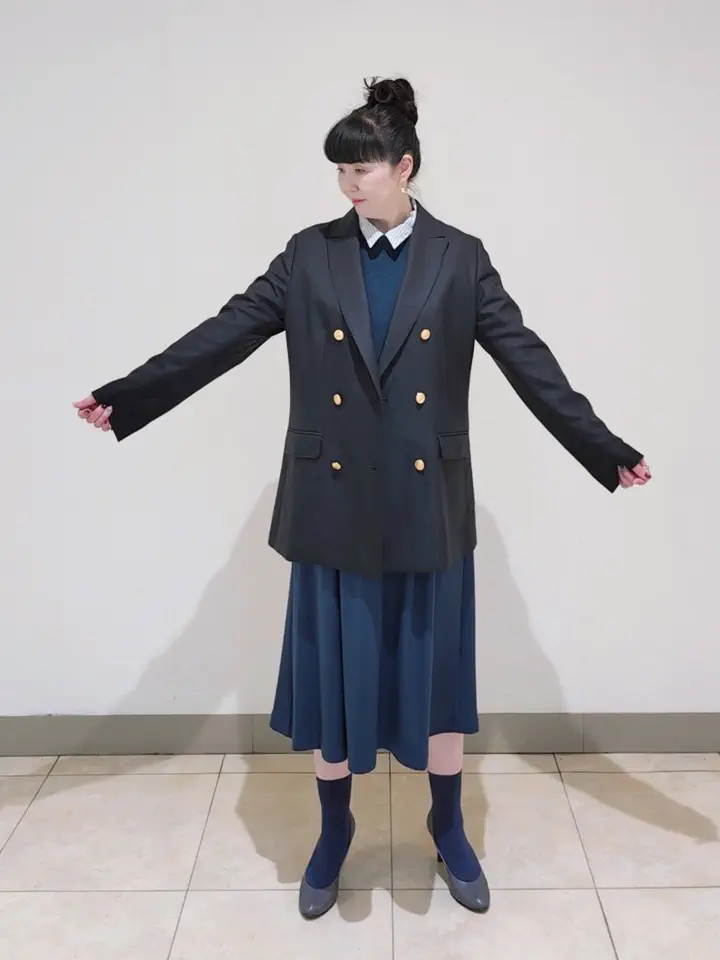 J.PRESS LADIES L スタッフ コーディネート画像