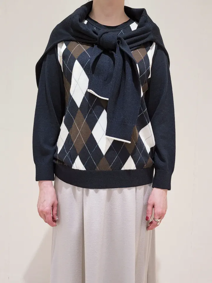 J.PRESS LADIES L スタッフ コーディネート画像