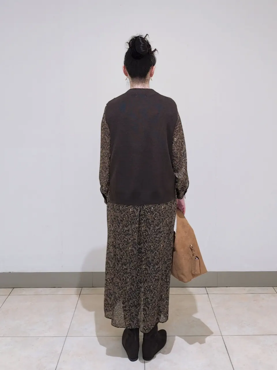 J.PRESS LADIES L スタッフ コーディネート画像
