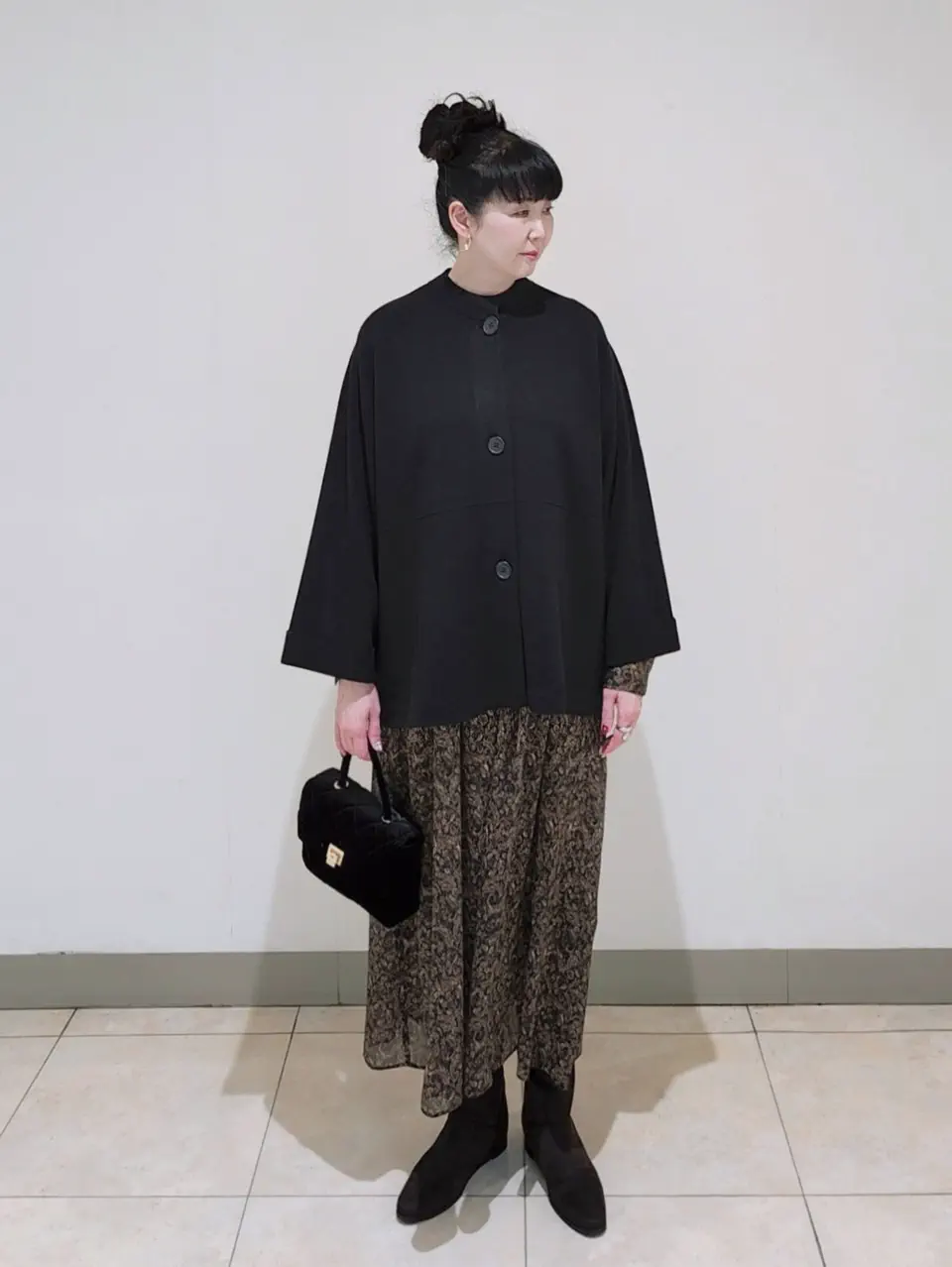J.PRESS LADIES L スタッフ コーディネート画像