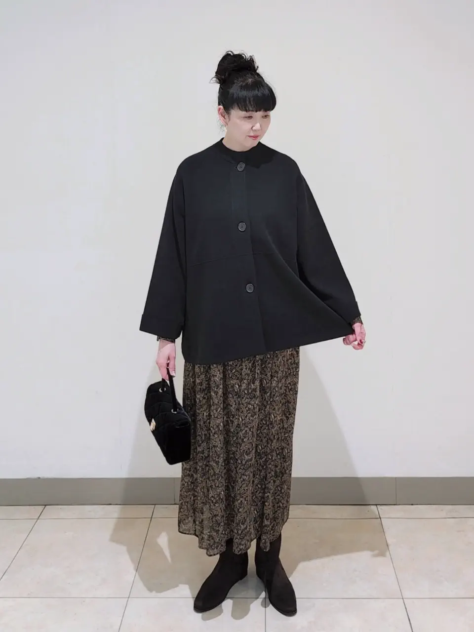 J.PRESS LADIES L スタッフ コーディネート画像