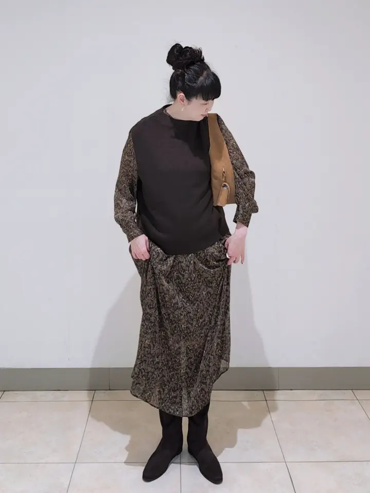 J.PRESS LADIES L スタッフ コーディネート画像