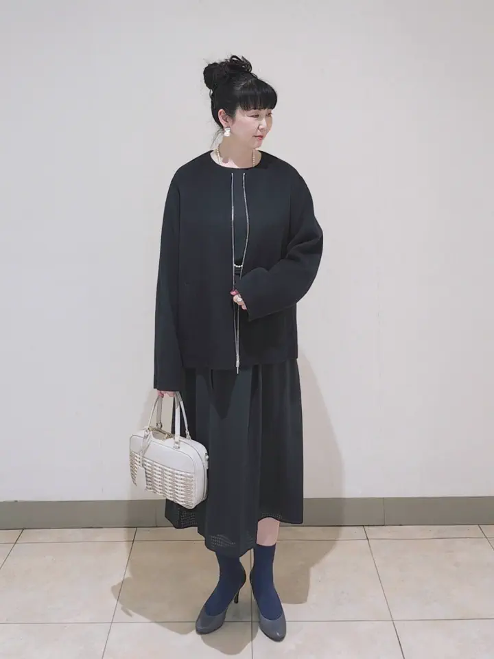 J.PRESS LADIES L スタッフ コーディネート画像