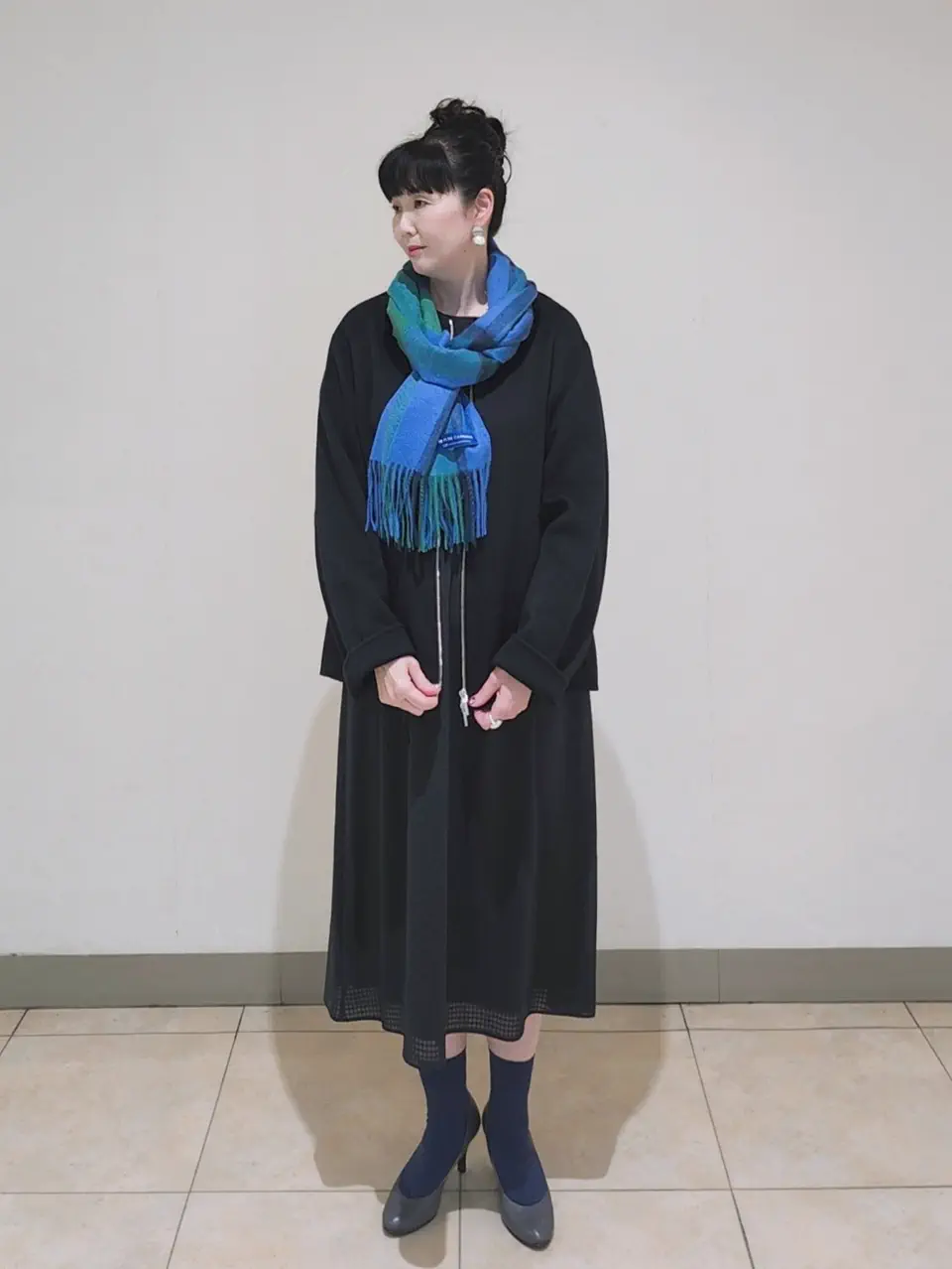 J.PRESS LADIES L スタッフ コーディネート画像