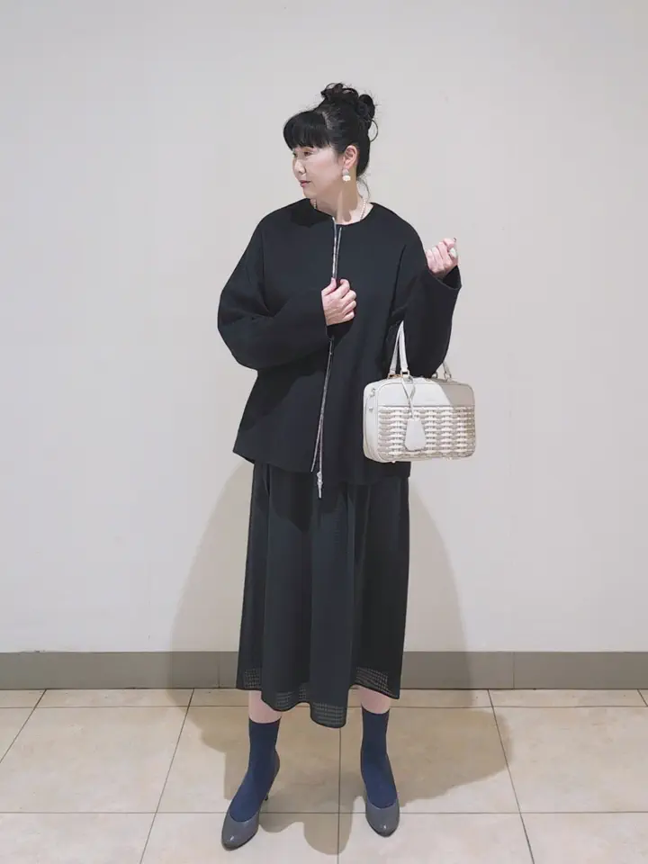 J.PRESS LADIES L スタッフ コーディネート画像