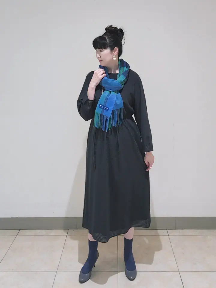 J.PRESS LADIES L スタッフ コーディネート画像