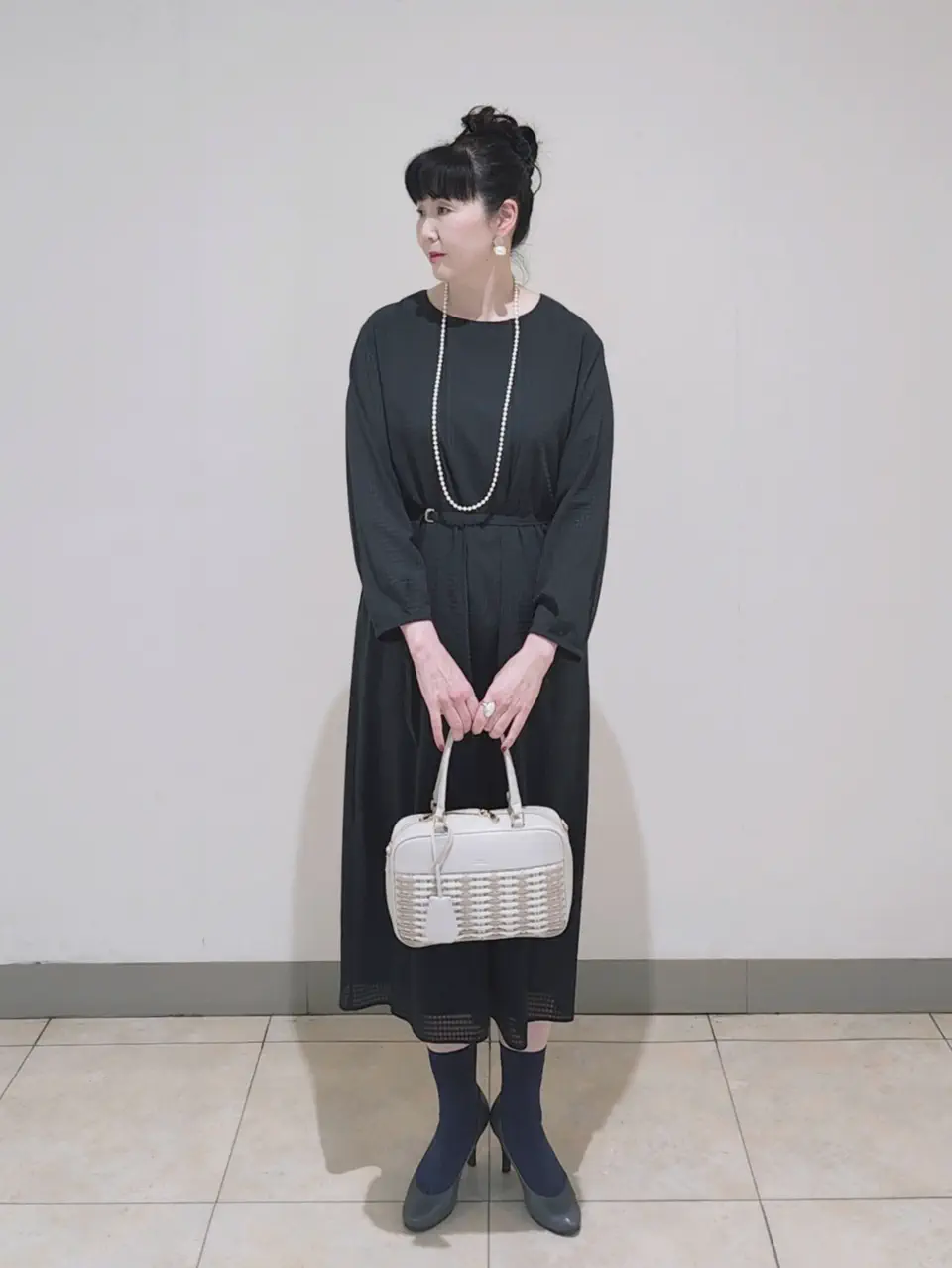 J.PRESS LADIES L スタッフ コーディネート画像