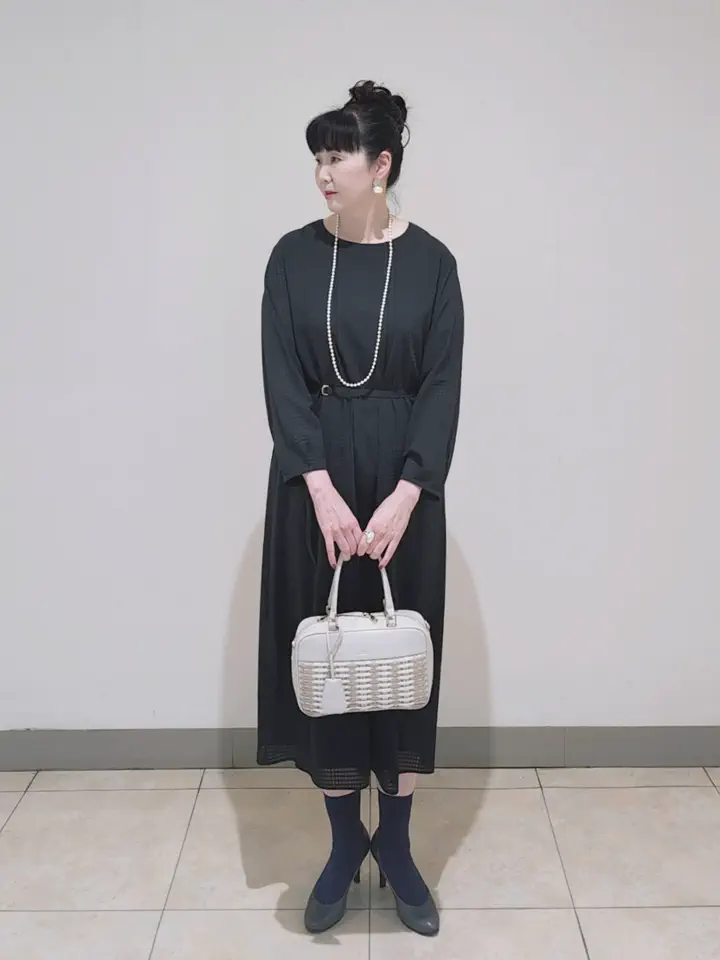 J.PRESS LADIES L スタッフ コーディネート画像