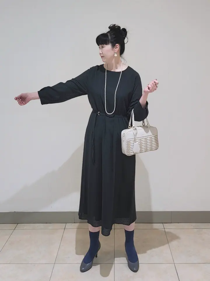 J.PRESS LADIES L スタッフ コーディネート画像