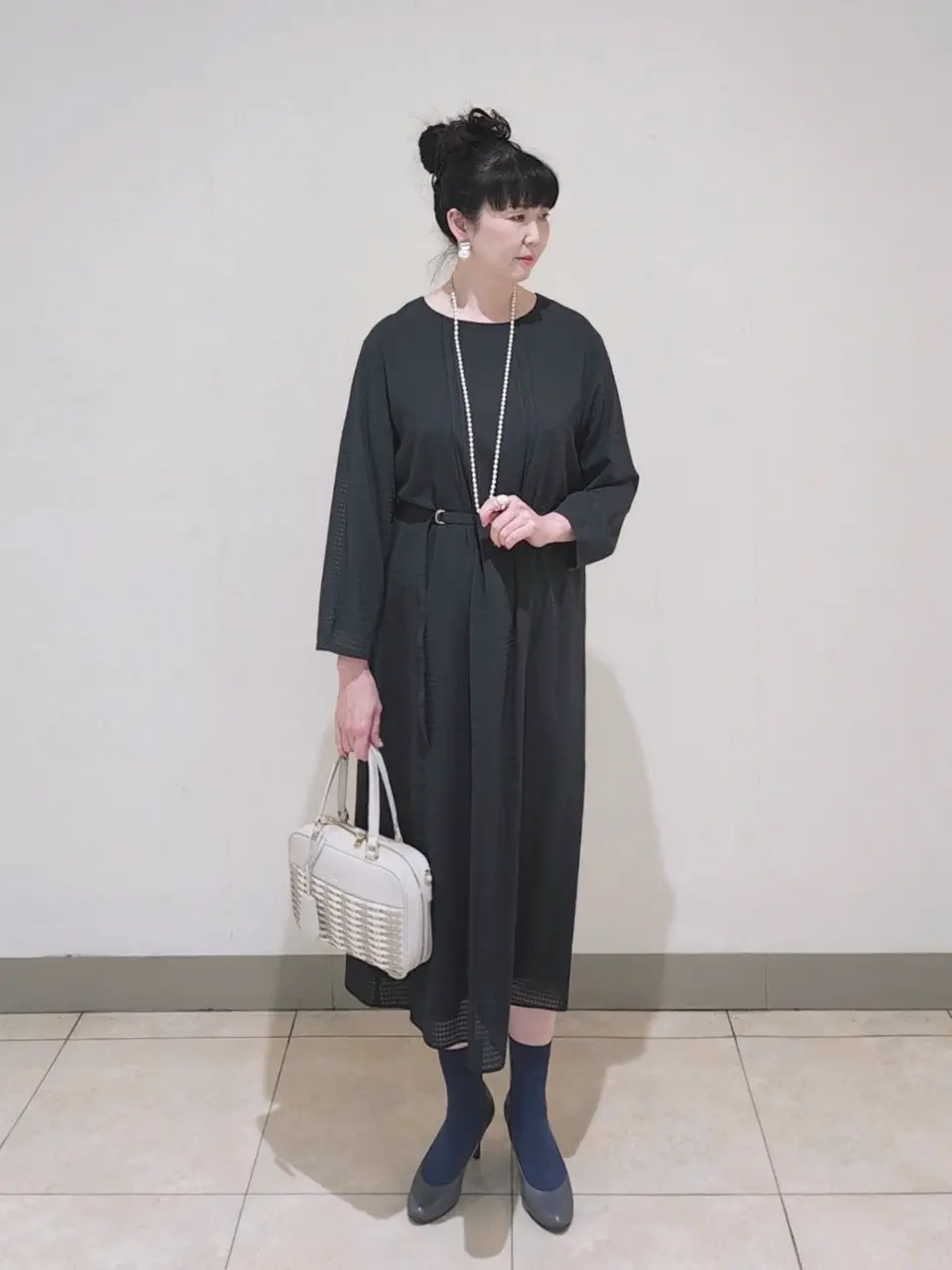 J.PRESS LADIES L スタッフ コーディネート画像