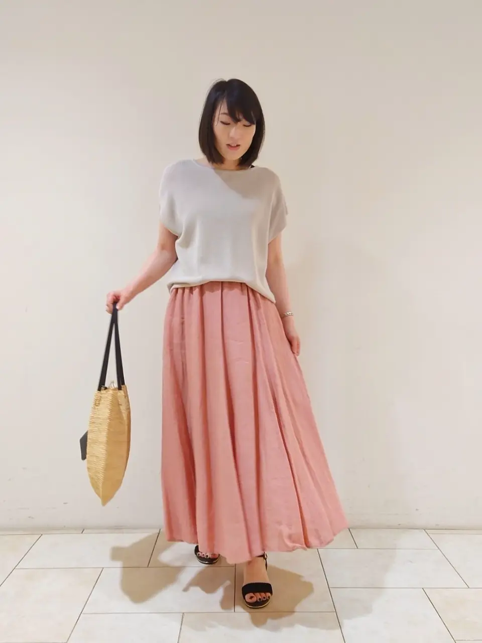  岡 コーディネート画像