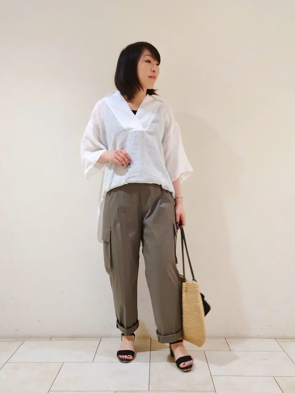 23区 L 岡 コーディネート画像