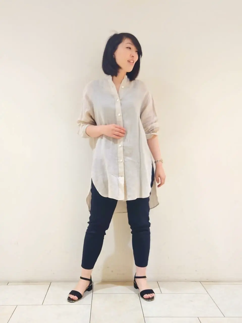  岡 コーディネート画像