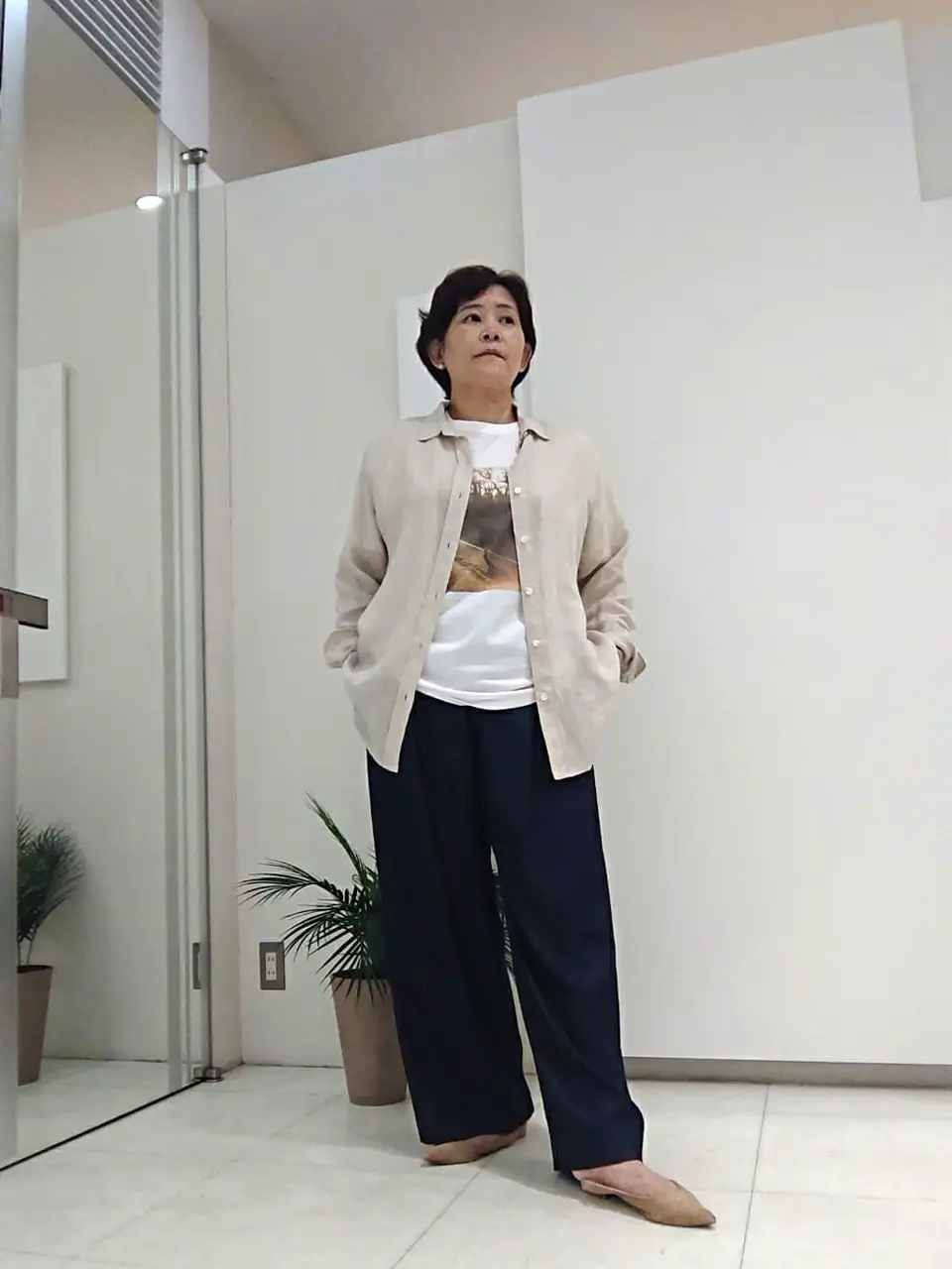  スタッフ コーディネート画像