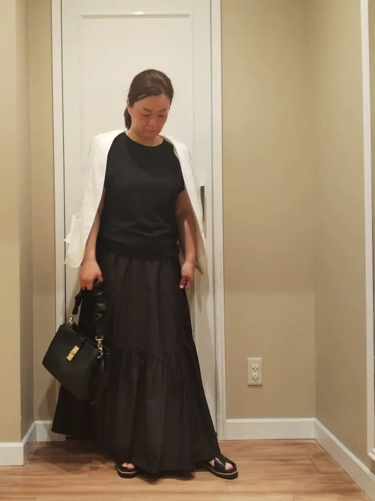  スタッフn コーディネート画像