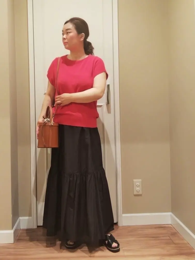  スタッフn コーディネート画像