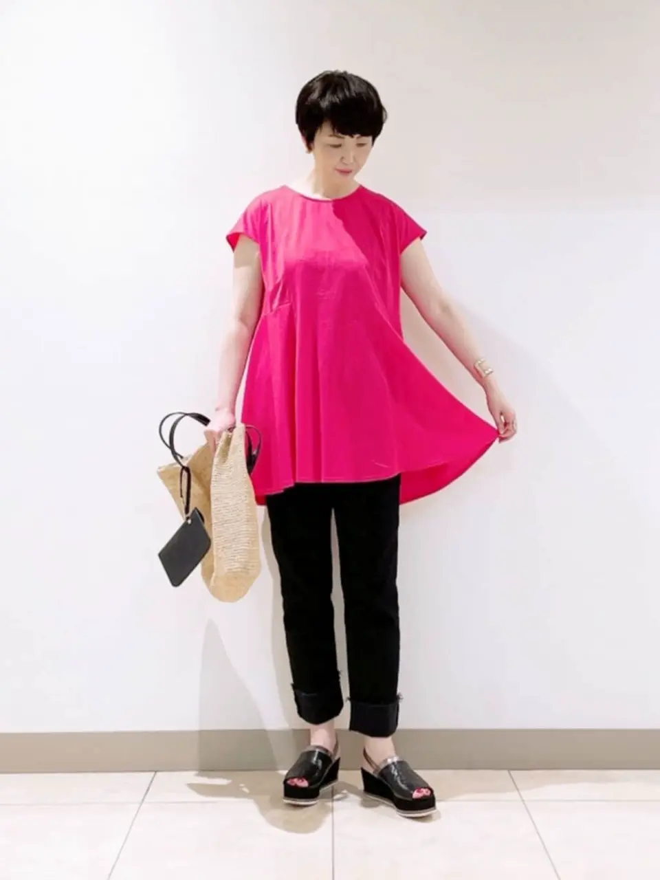 23区 L スタッフ コーディネート画像