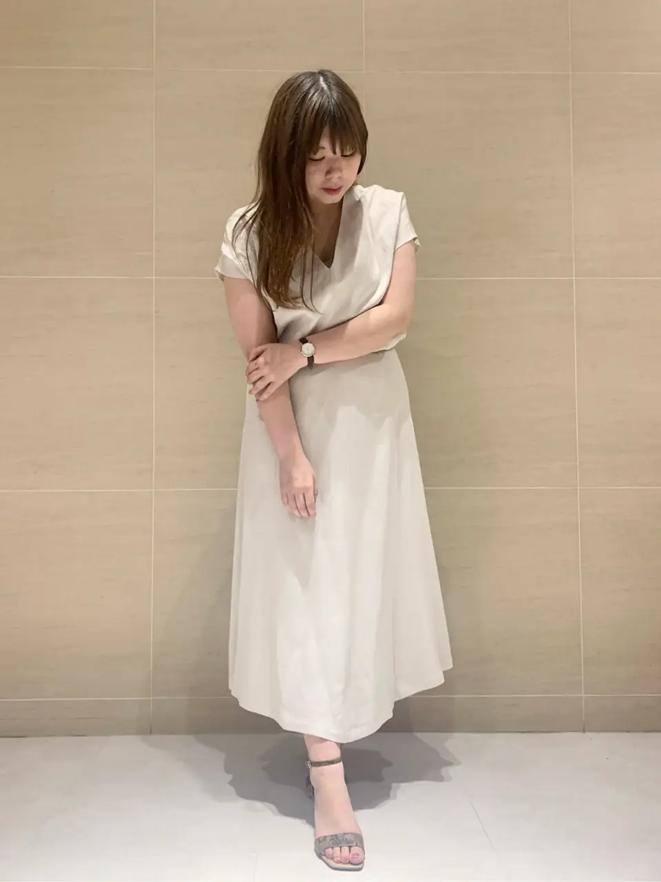  出口 コーディネート画像