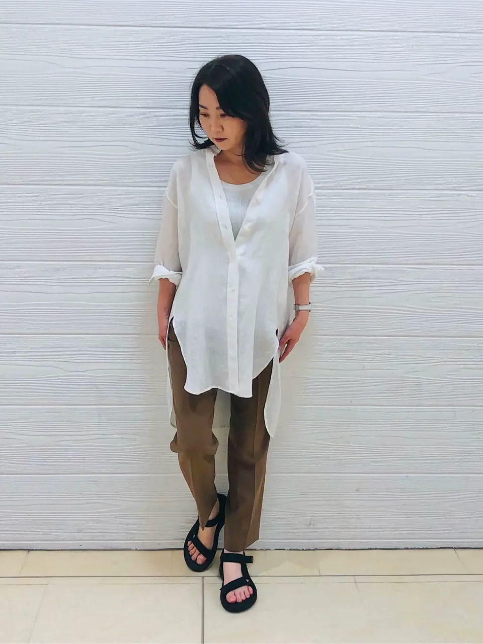  スタッフ コーディネート画像