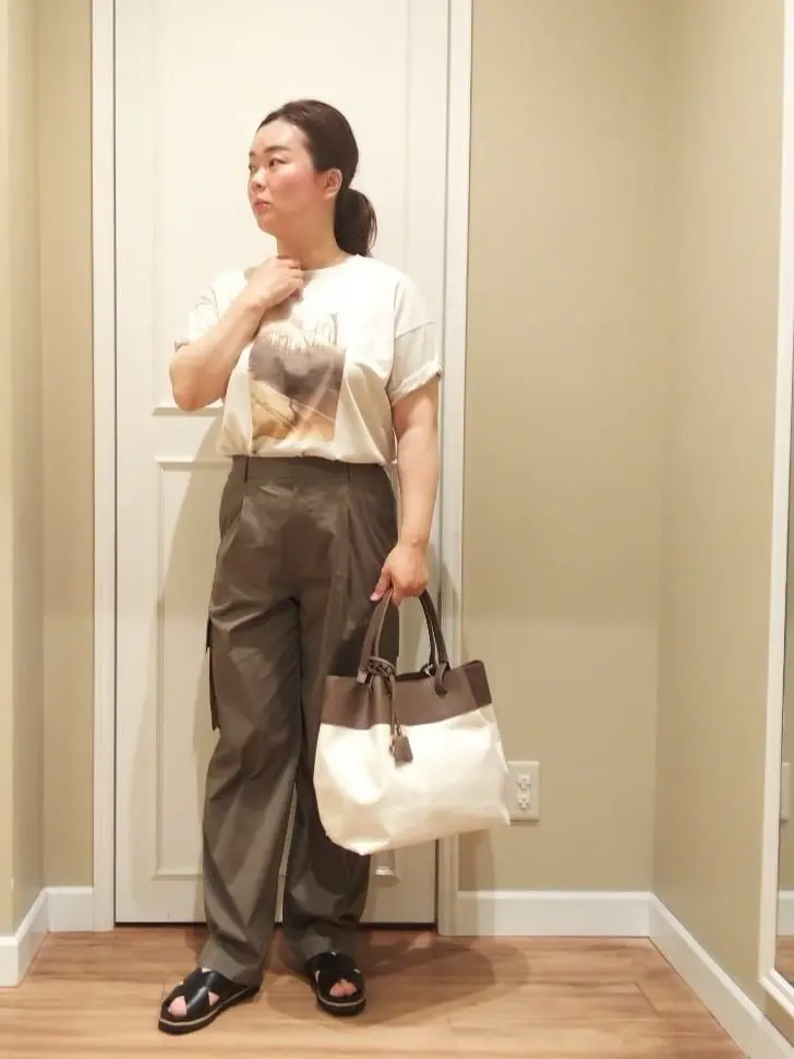 23区 L スタッフn コーディネート画像