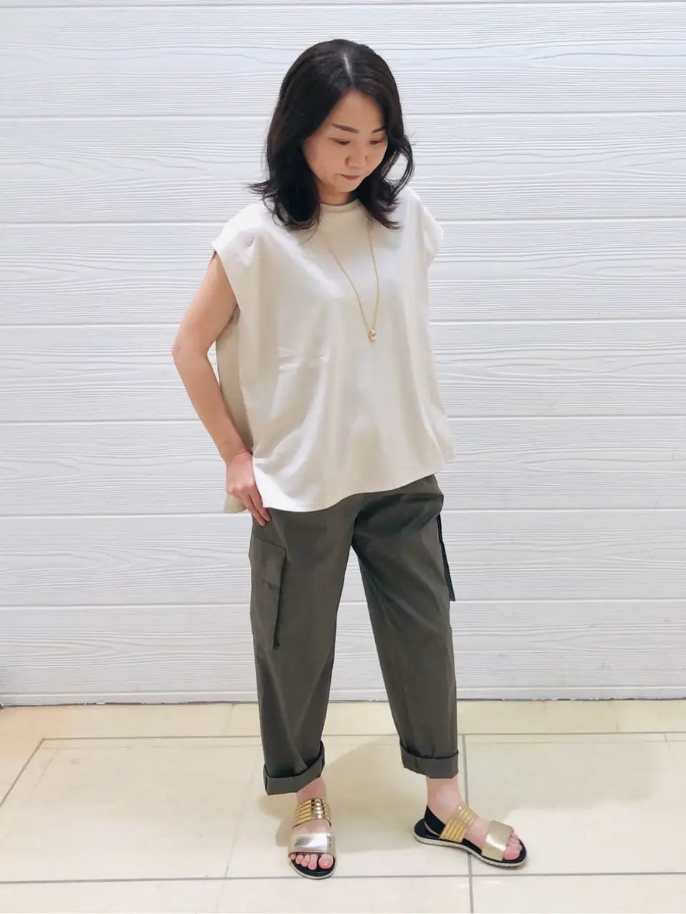 23区 L スタッフ コーディネート画像