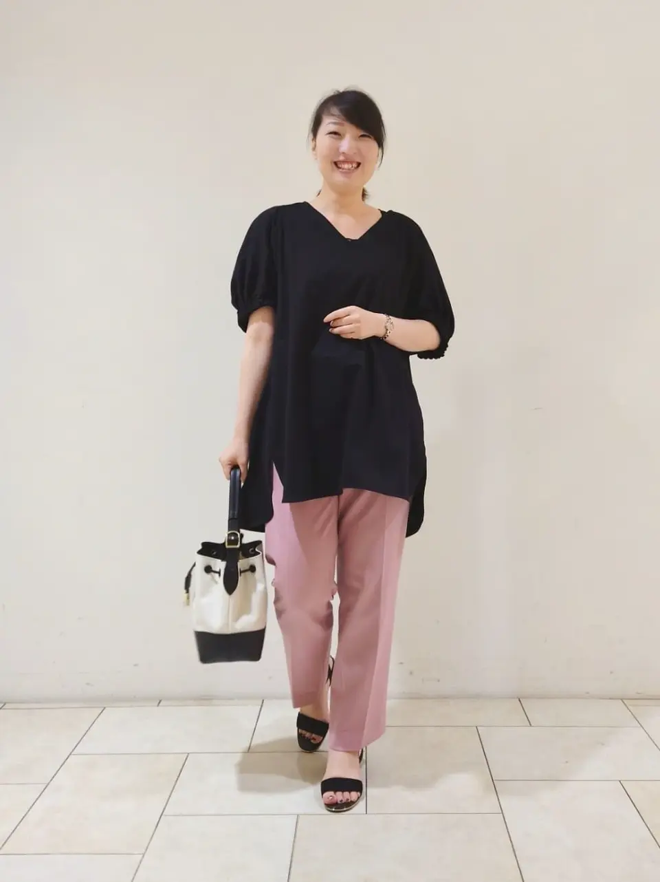  岡 コーディネート画像