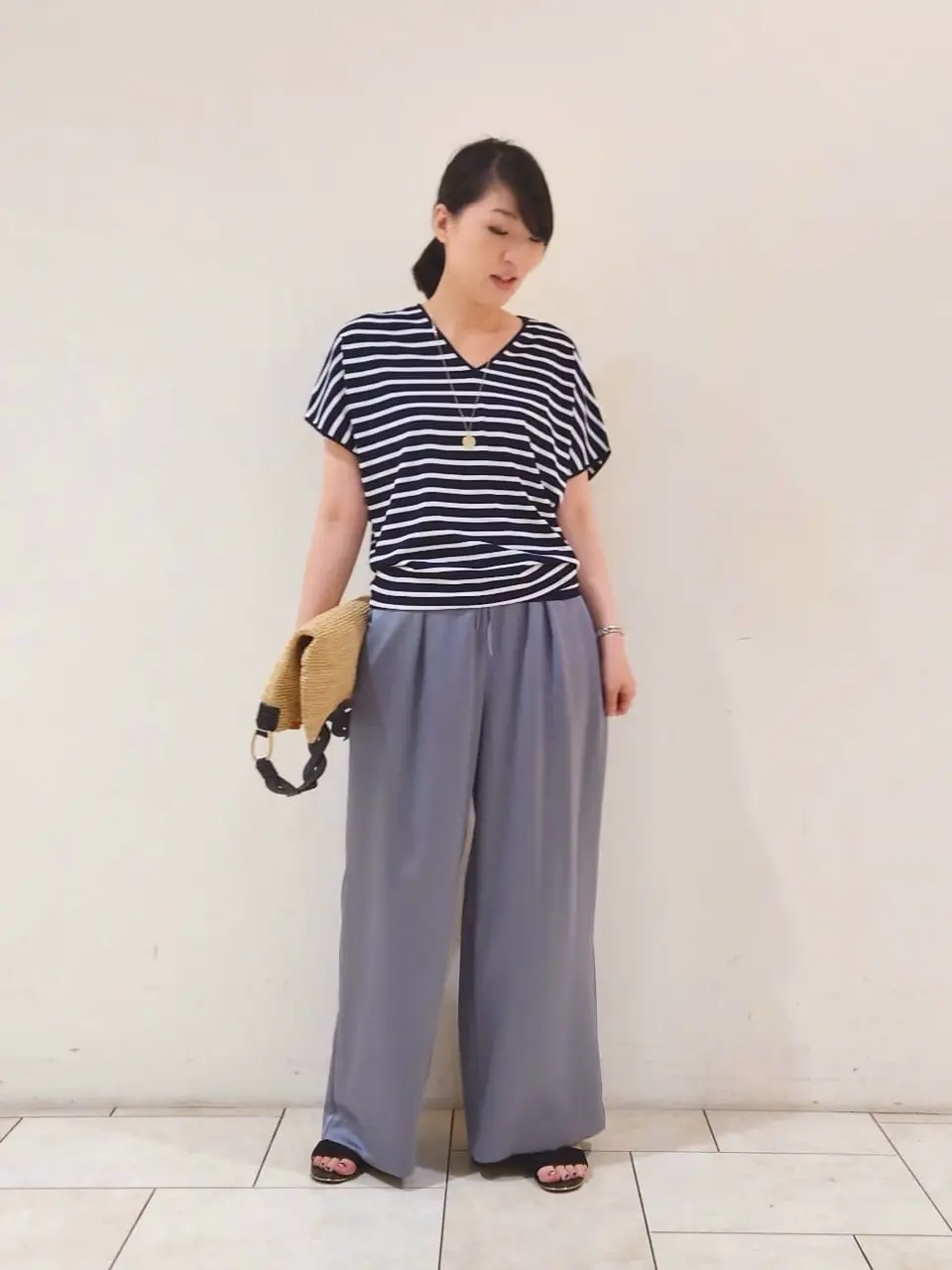  岡 コーディネート画像