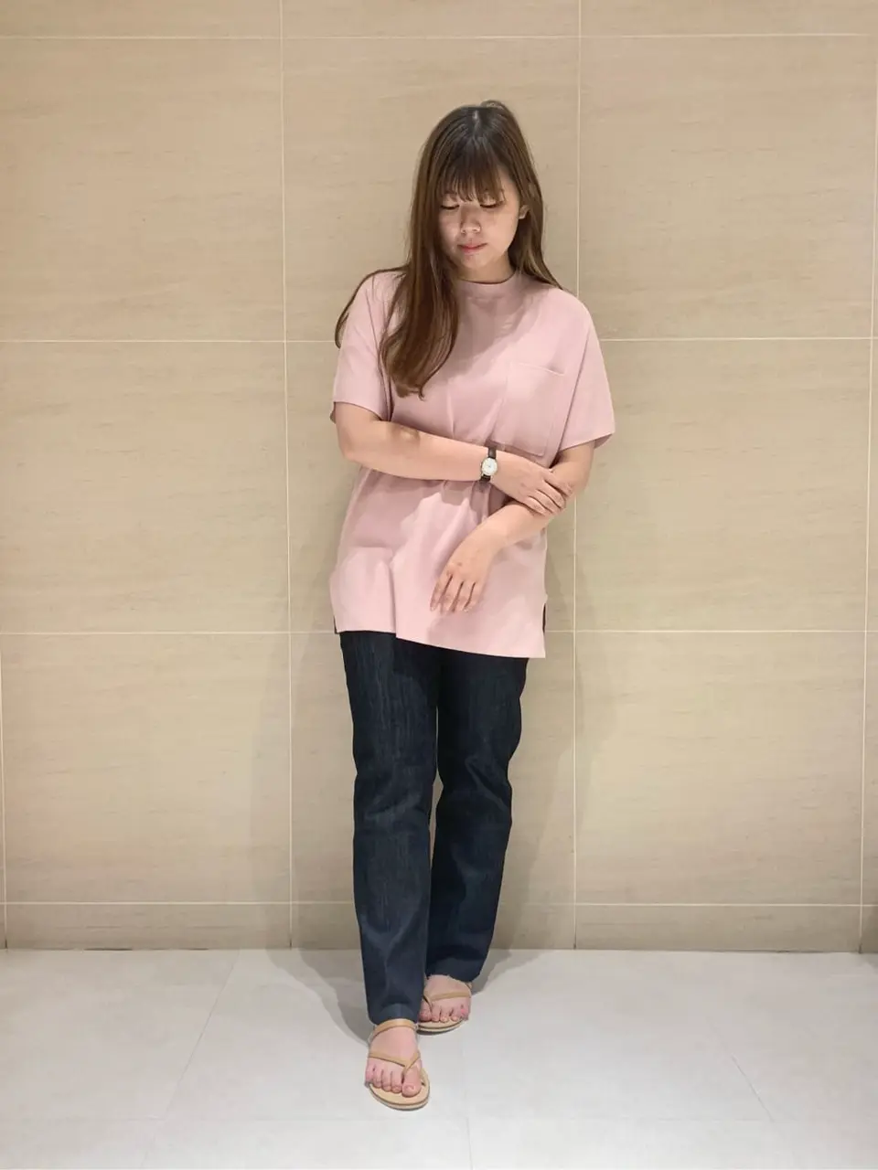  出口 コーディネート画像