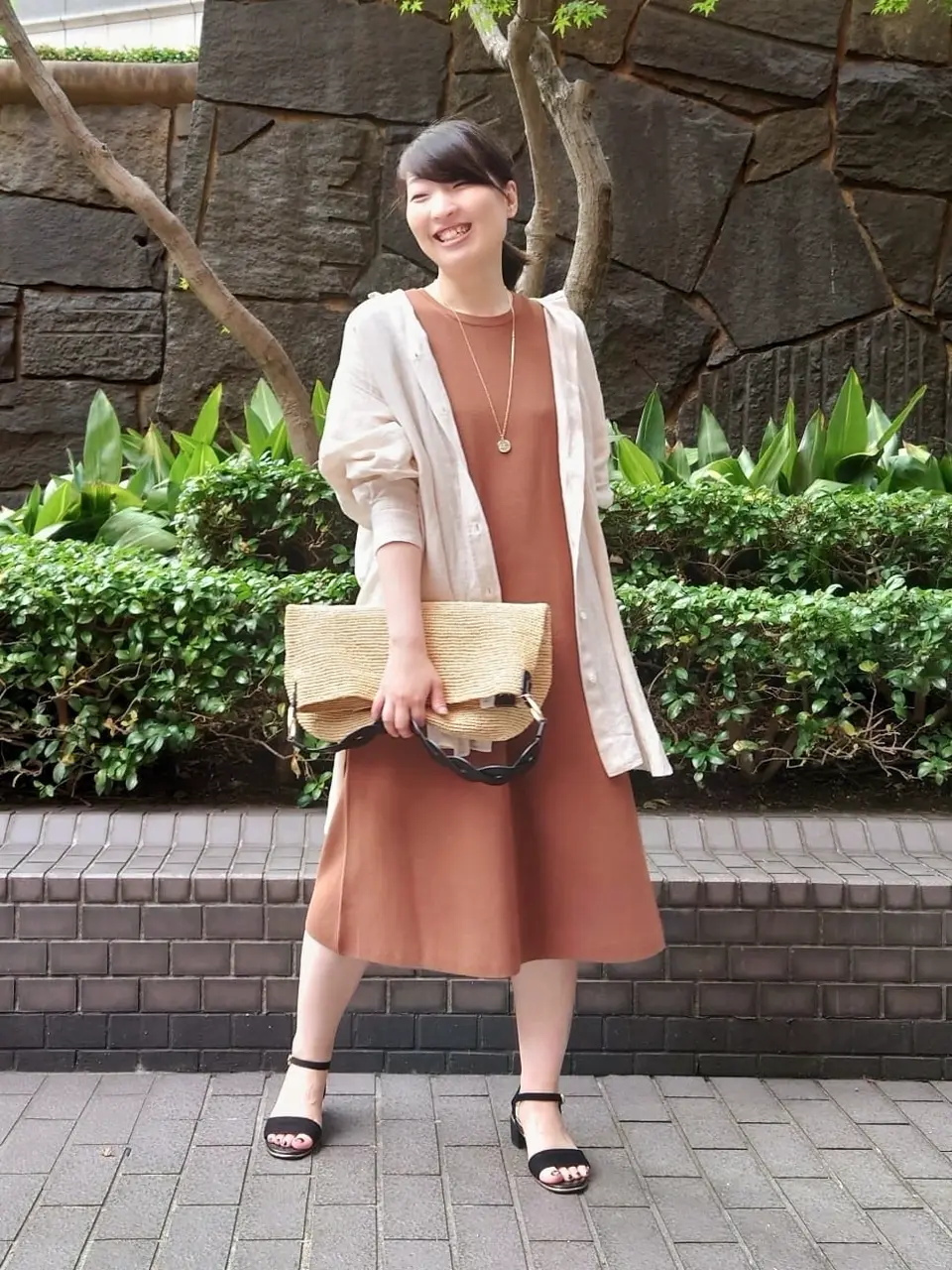  岡 コーディネート画像