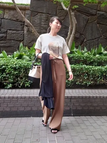 23区 L 岡 コーディネート画像