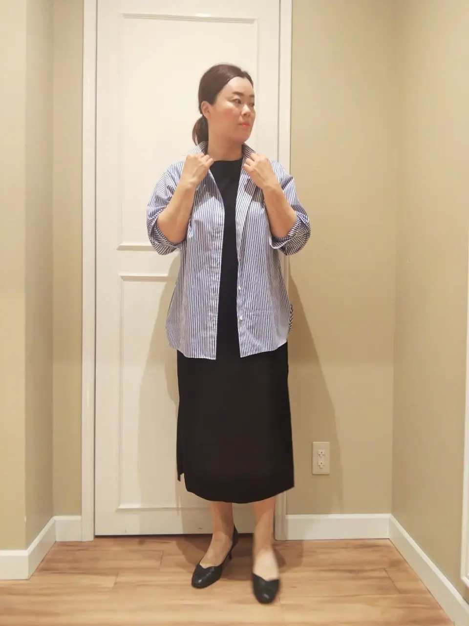  スタッフn コーディネート画像