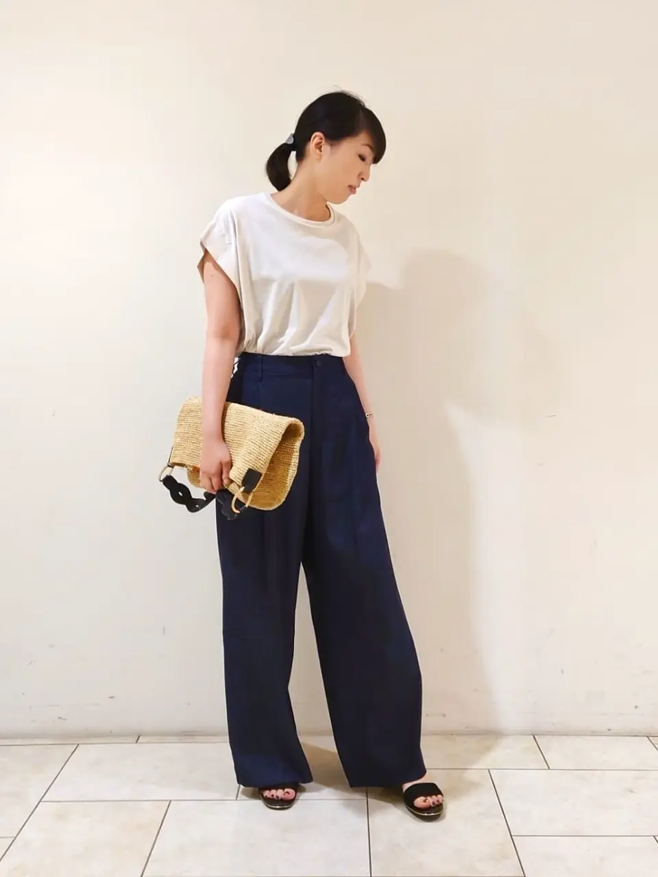  岡 コーディネート画像