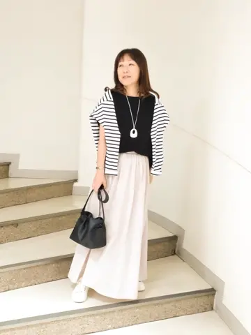 23区 L 服部 コーディネート画像