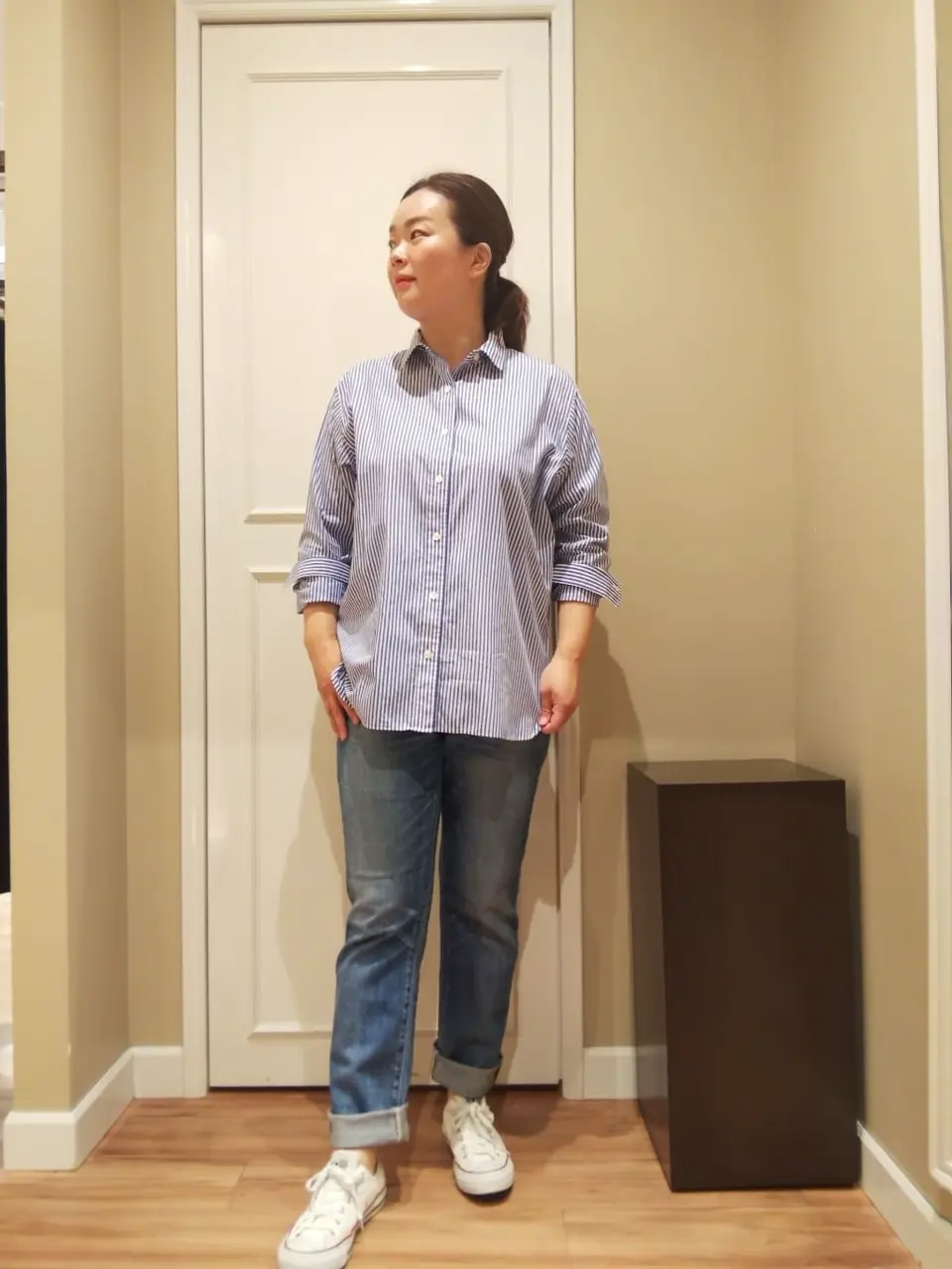  スタッフn コーディネート画像