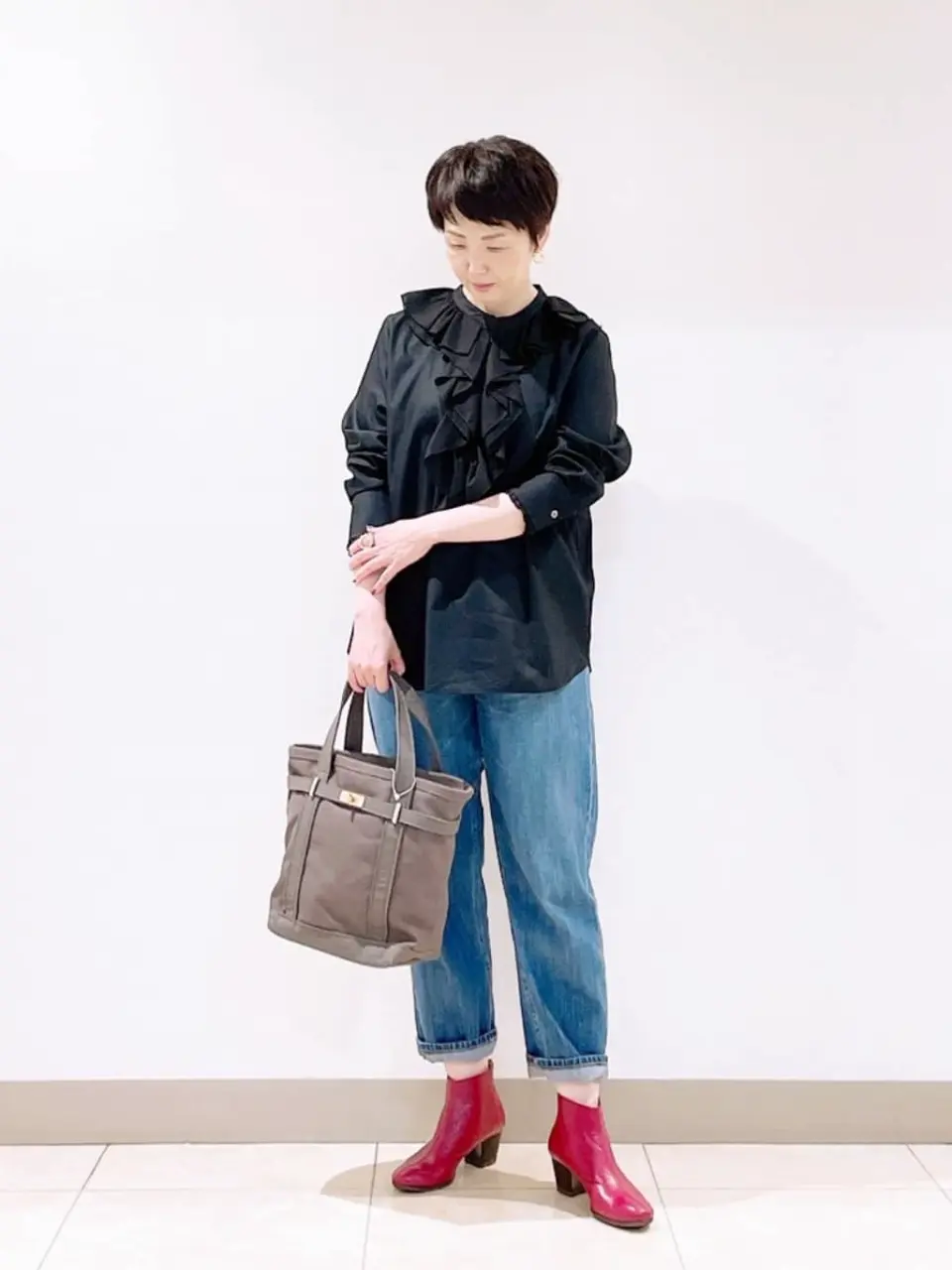 23区 L スタッフ コーディネート画像