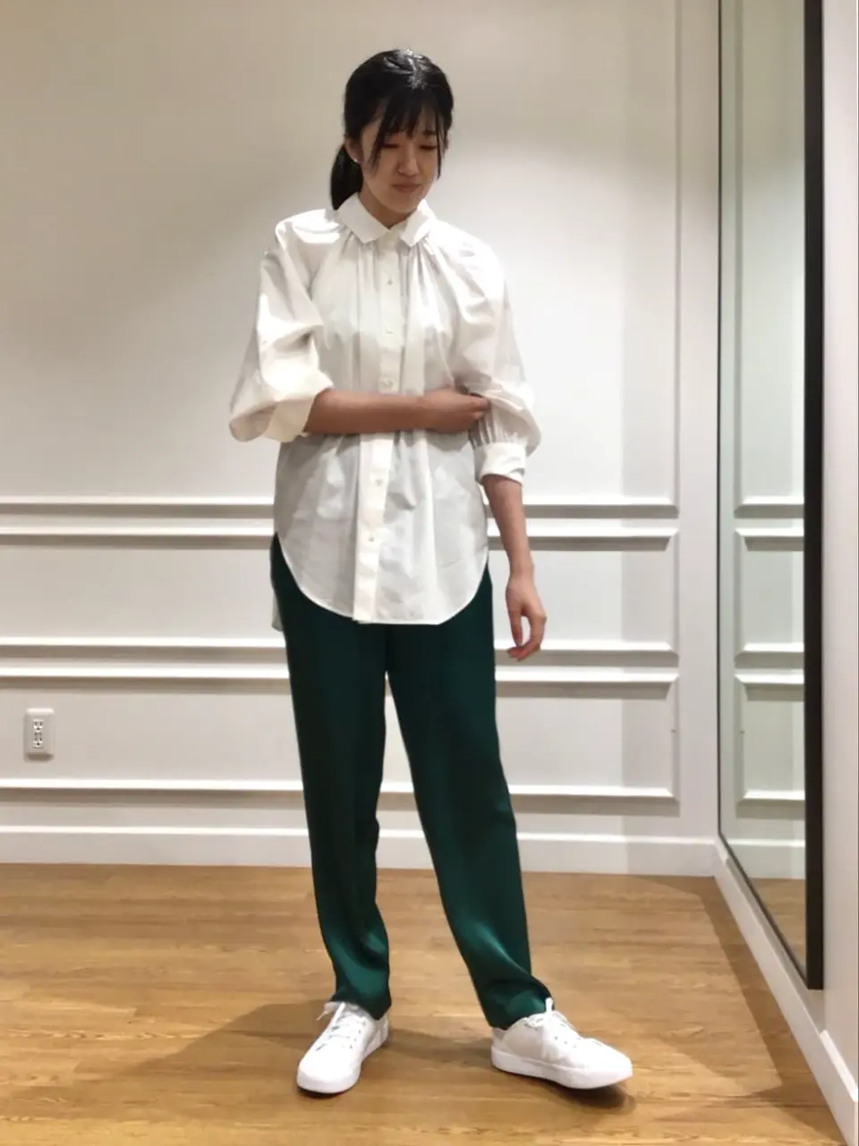  スタッフ コーディネート画像