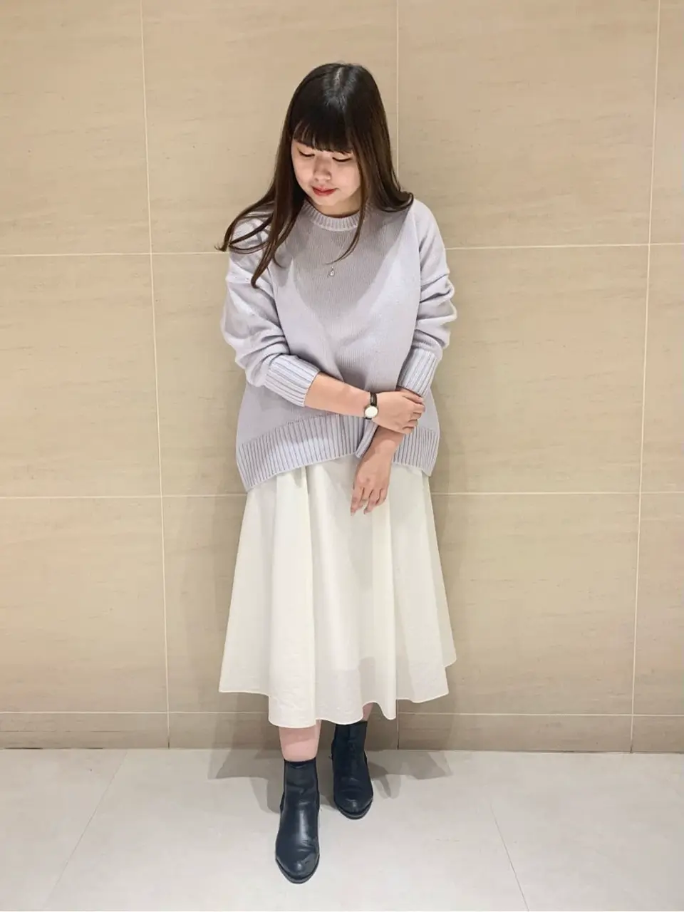  出口 コーディネート画像