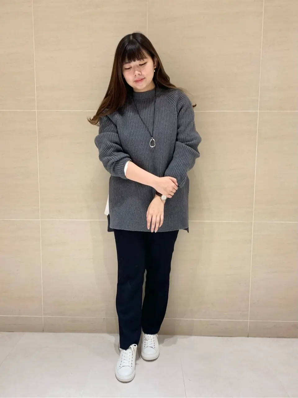  出口 コーディネート画像