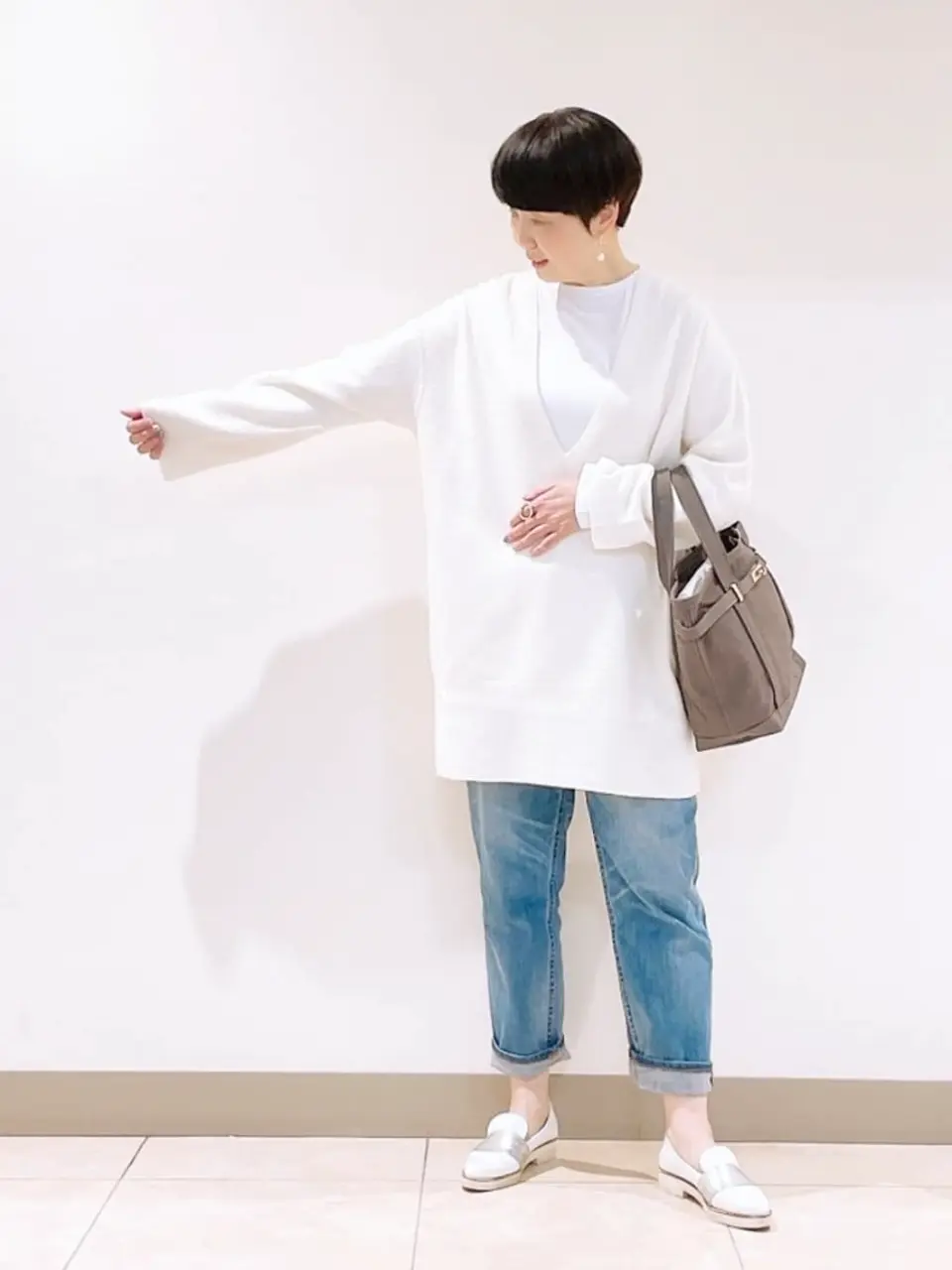 23区 L スタッフ コーディネート画像