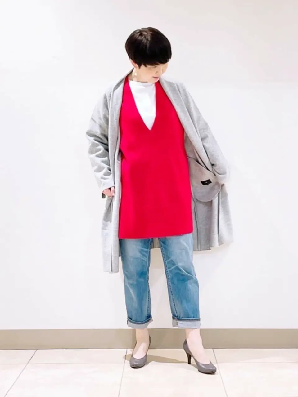 23区 L スタッフ コーディネート画像