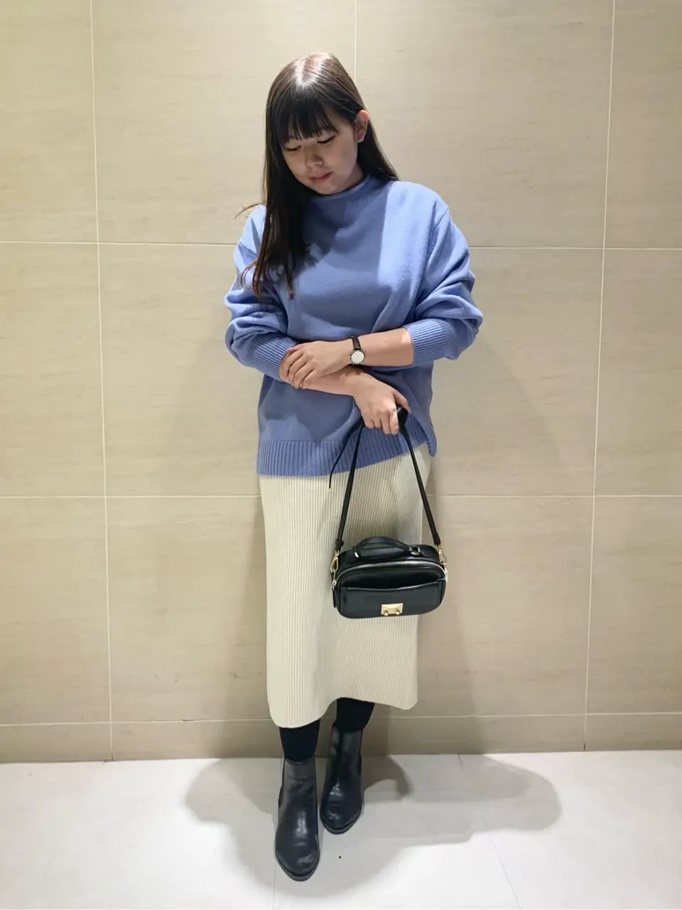  出口 コーディネート画像