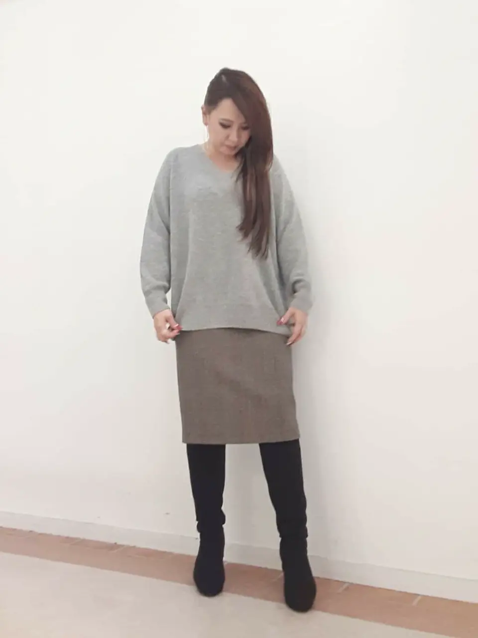  スタッフ コーディネート画像