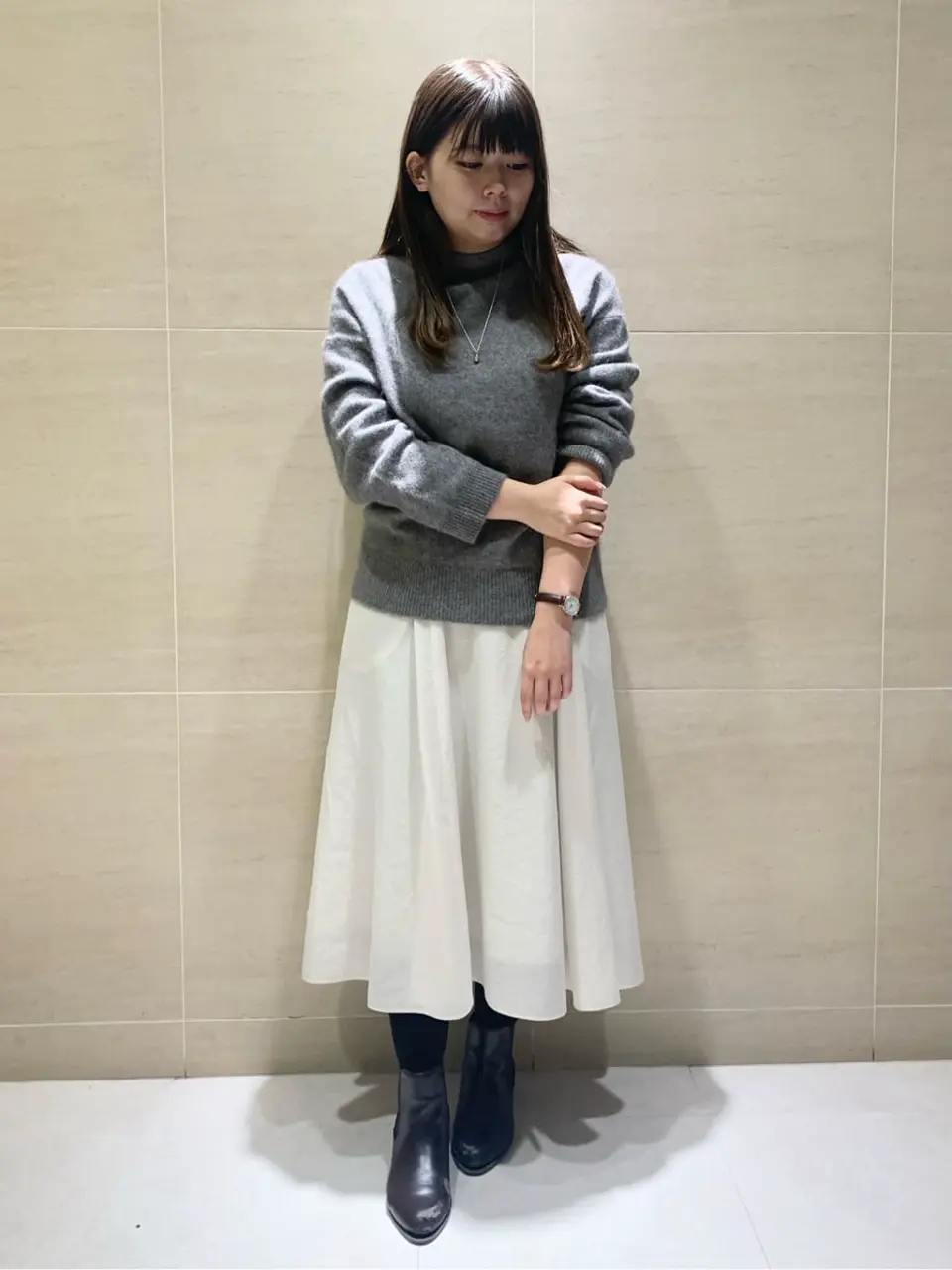  出口 コーディネート画像