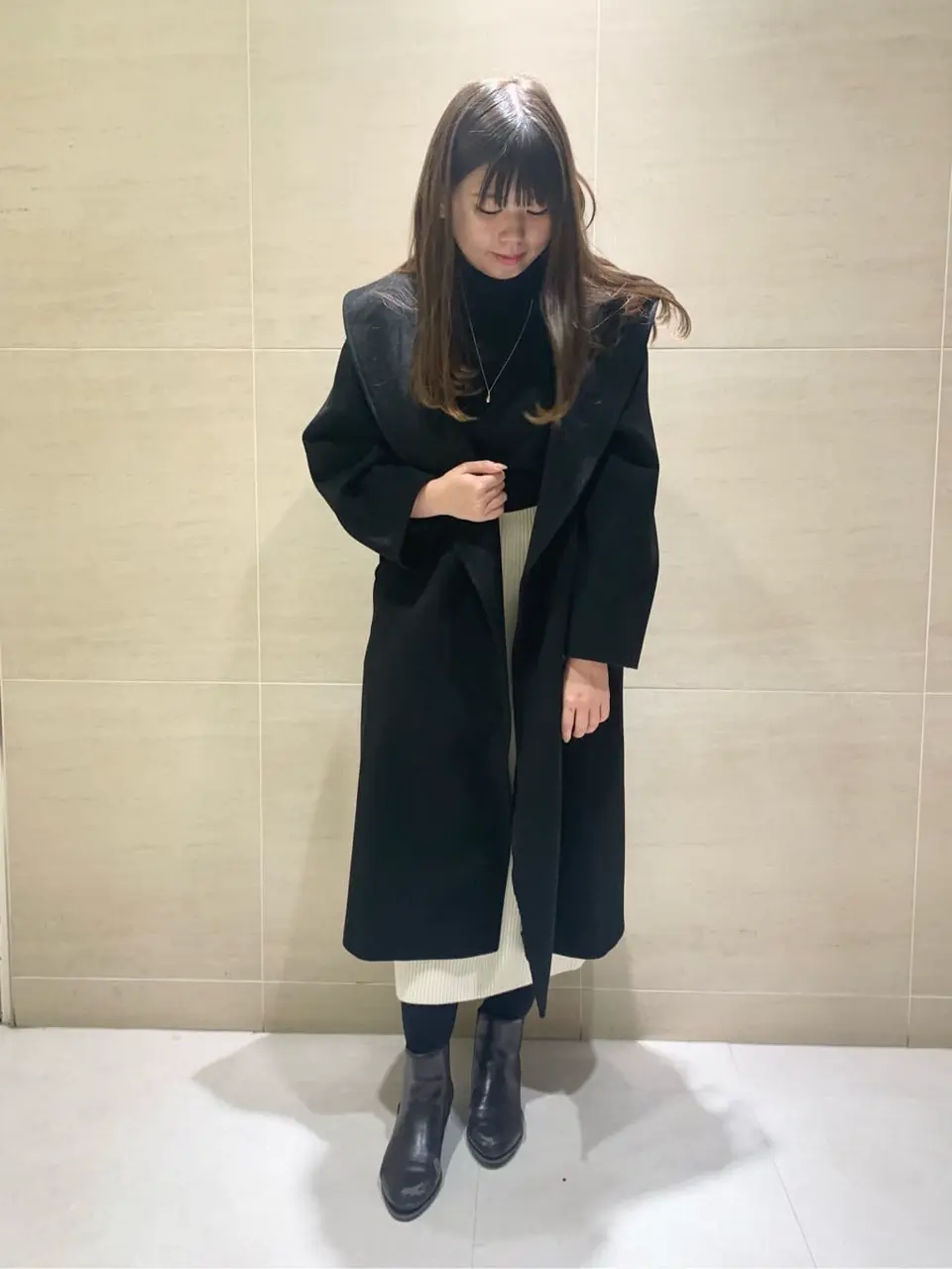  出口 コーディネート画像